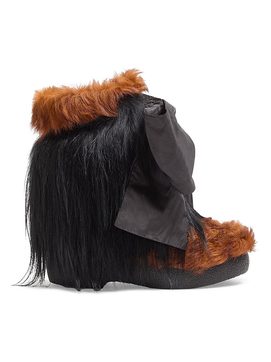 Women's Snowish Shearling Ankle Boots - Black - Size 8