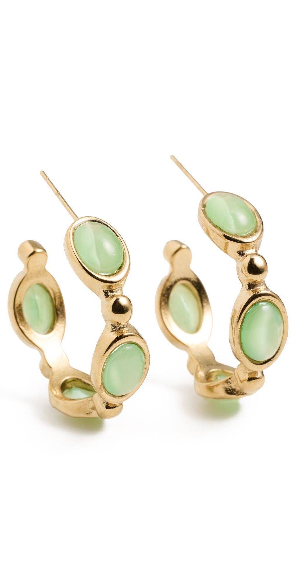 Brinker + Eliza Madrid Hoops Key Lime One Size