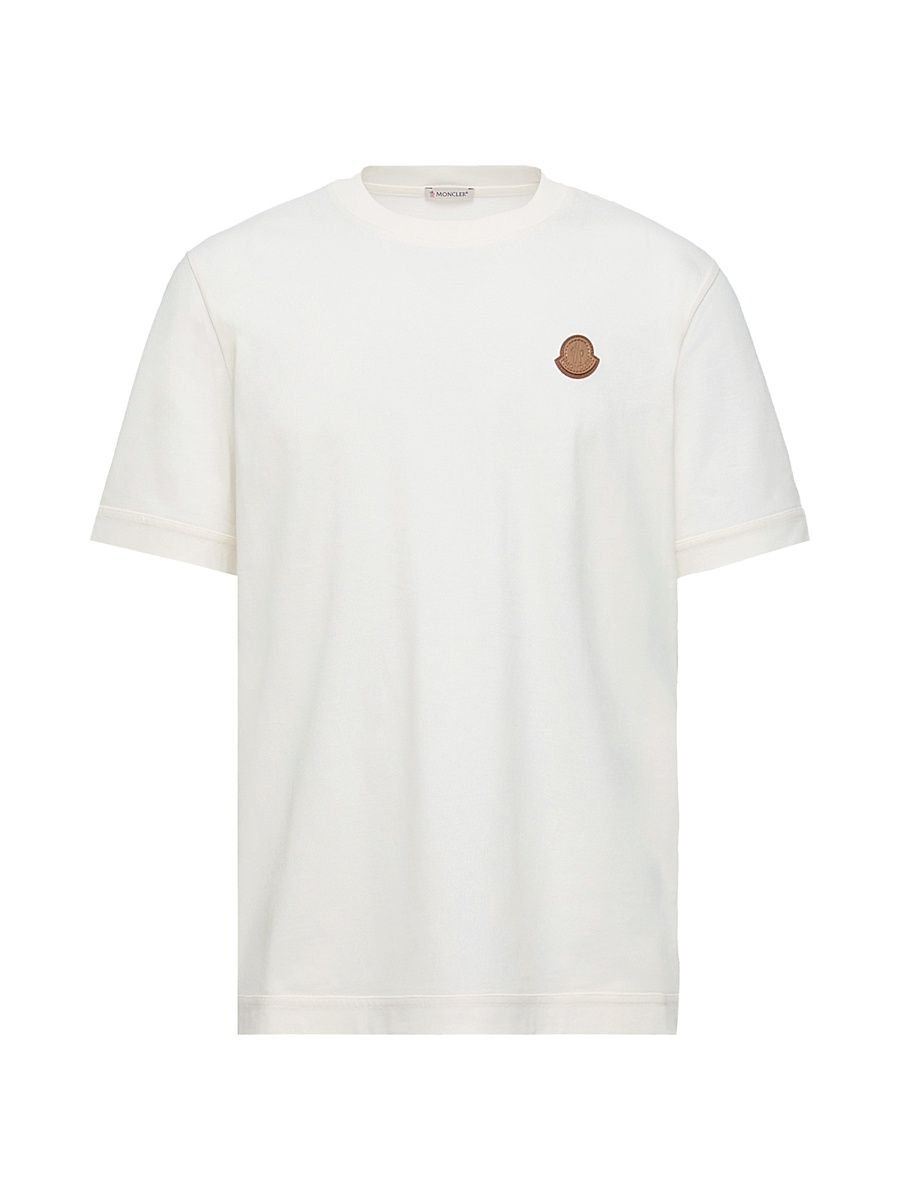 Men's Crew-Neck T-Shirt in Cotton - White - Size XXXL
