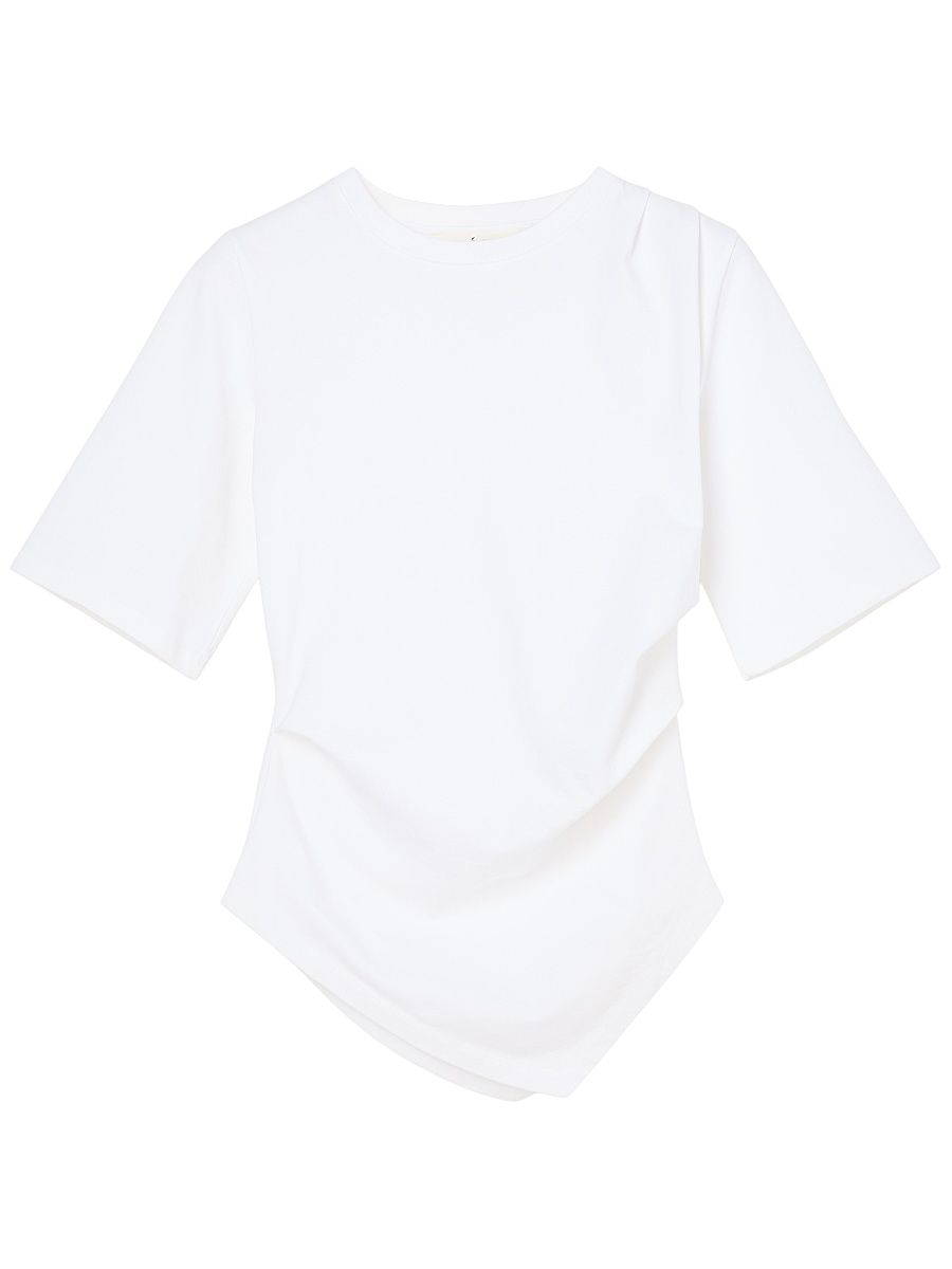 Women's Re-Invented Cotton Twisted T-Shirt - Optic White - Size 8