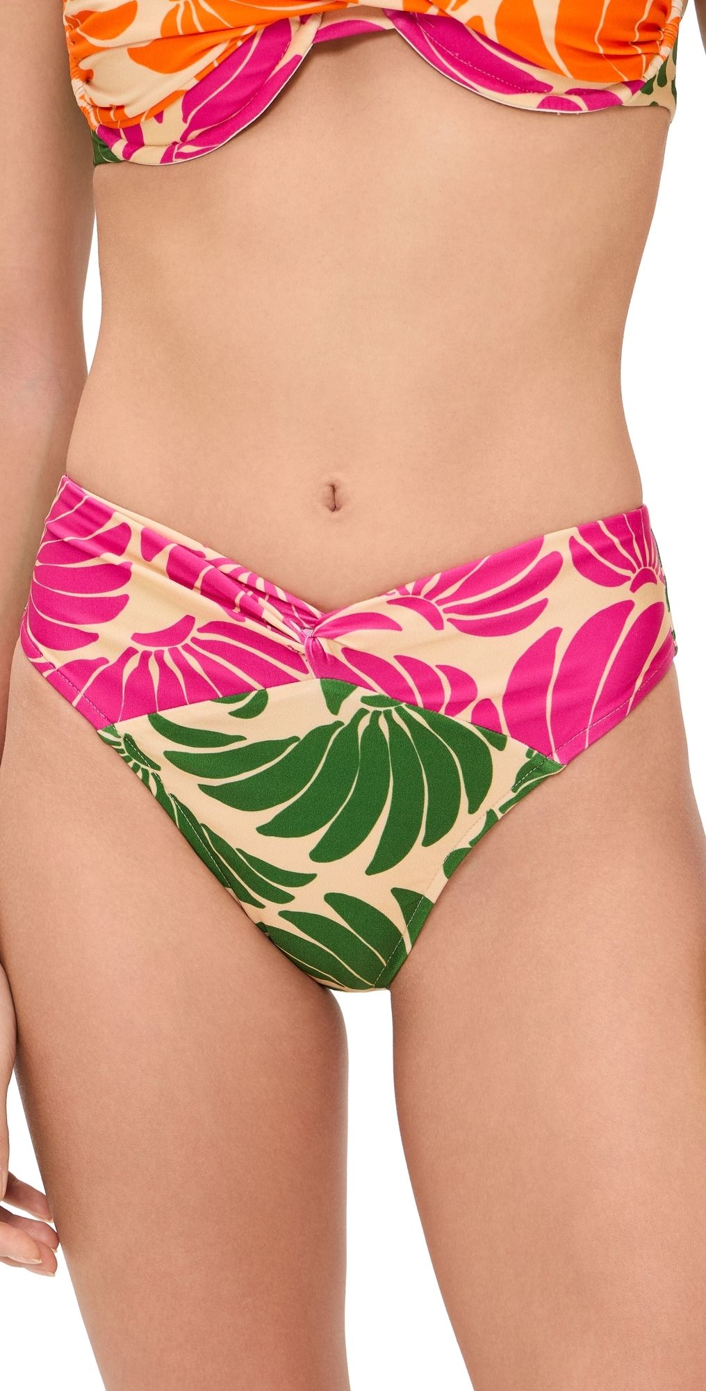FARM Rio Banana Wings Bikini Bottoms Banana Wings Pink XS