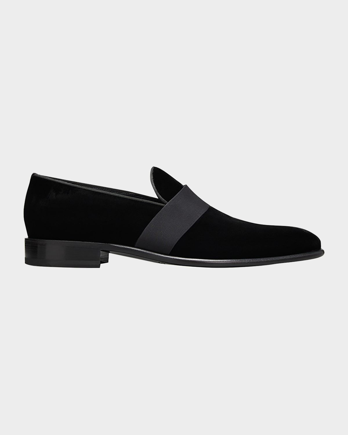 Men & apos;s Isomer Grosgrain Velvet Formal Loafers