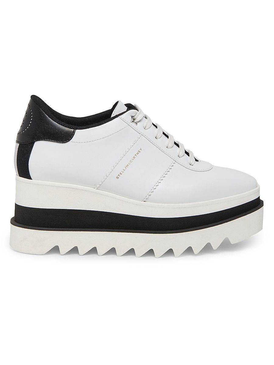 Women's Sneakelyse 80MM Platform Sneakers - White - Size 11