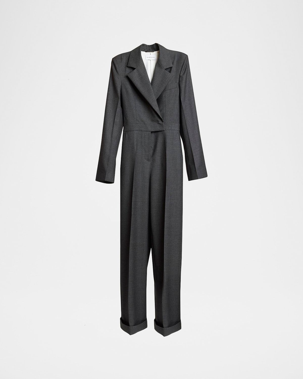 Tuxedo Wool Jumpsuit