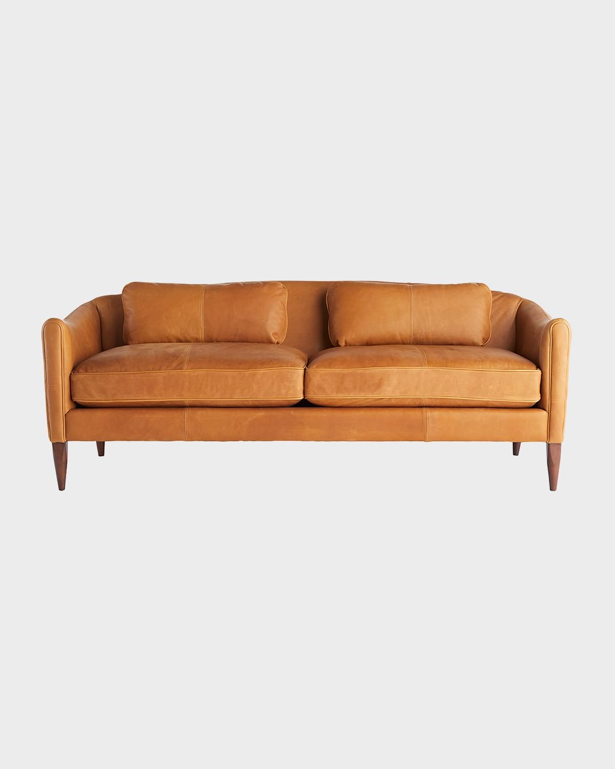 Vincent Leather Sofa 80.5"