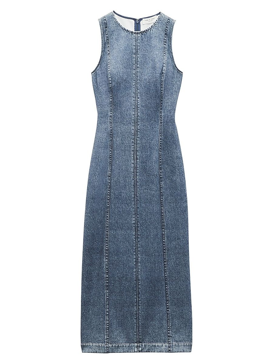 Women's Miramar Olivia Ponte Midi-Dress - Wood Side - Size 0