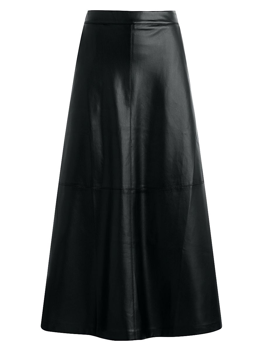 Women's Joe's Jeans x Dani Michelle The Tavi Faux Leather Maxi Skirt - Black - Size 2