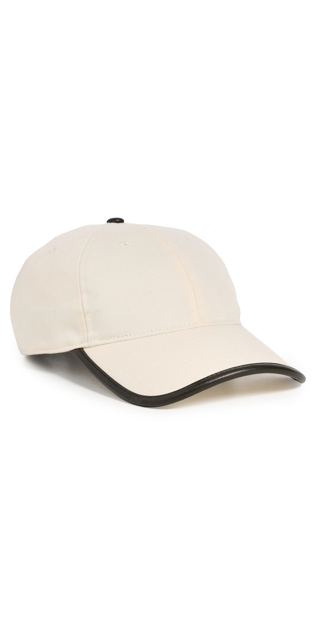 rag & bone Harlow Baseball Cap Olive Canvas One Size