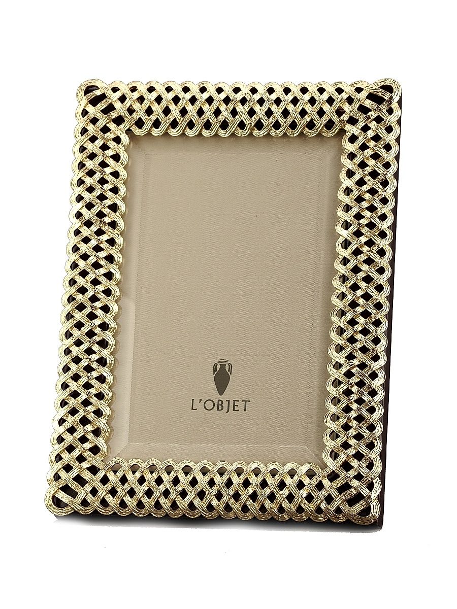 Braid Frame/Goldtone - Gold - Size 8 x 10