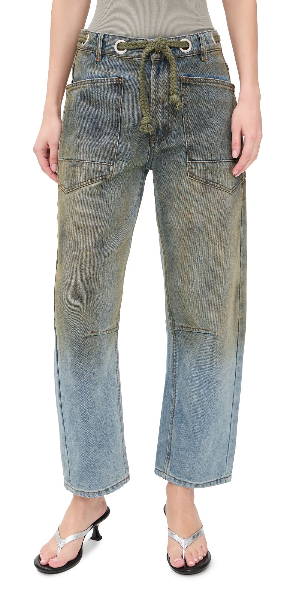 Lioness Rush Hour Jeans Stone Blue M