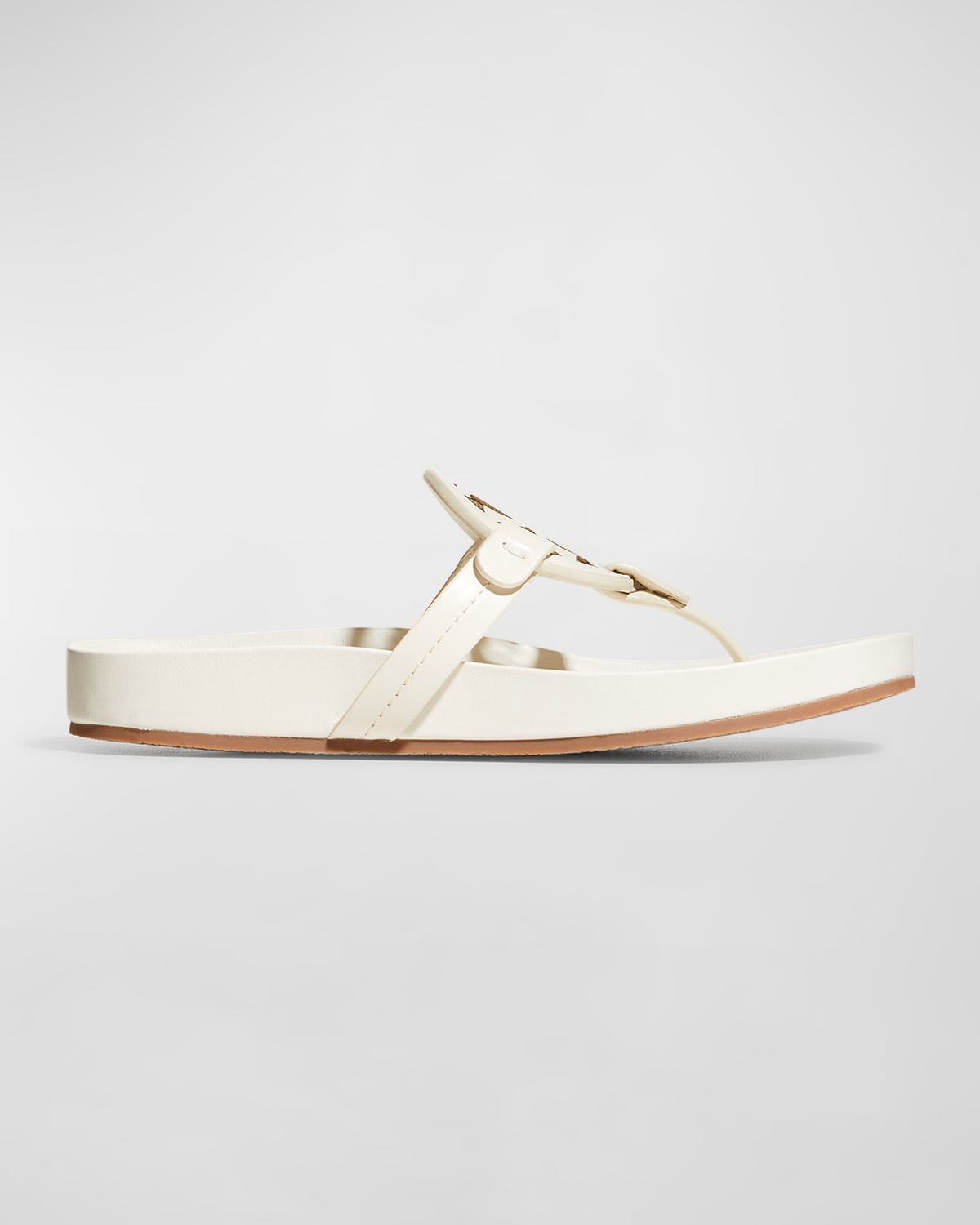 Miller Cloud Leather Thong Sandals