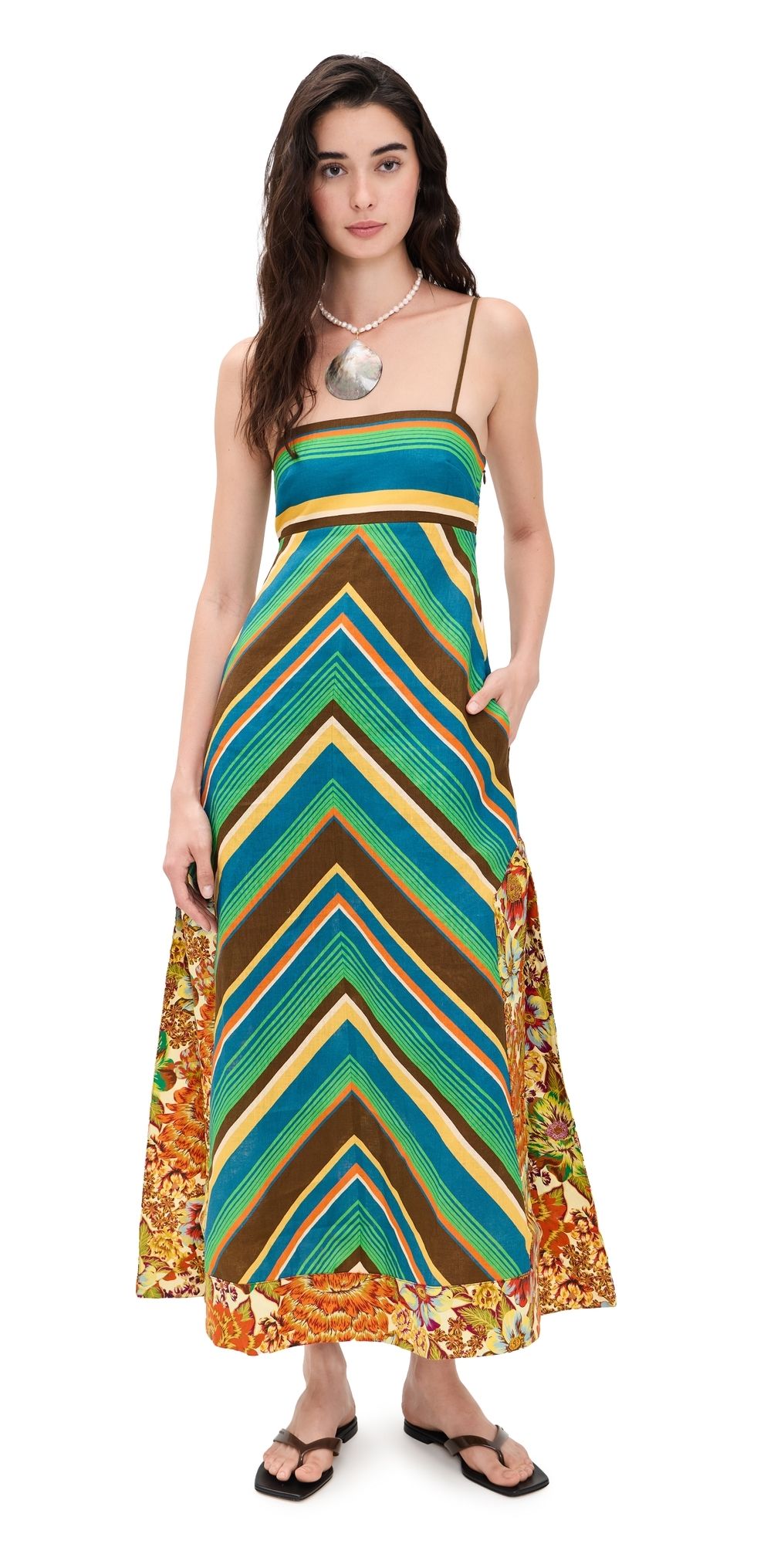 ALÉMAIS Charlie Day Dress Multi 12