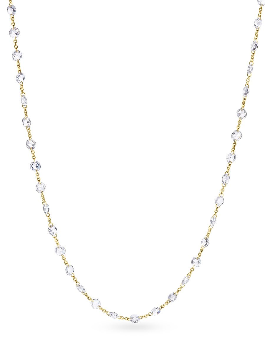 Women's Ethereal 18K Yellow Gold & 5.63 TCW Diamond Necklace - Yellow Gold