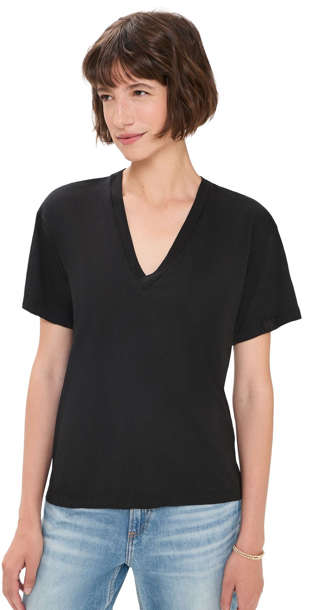 ALL THREE Jessica Shirt Black S