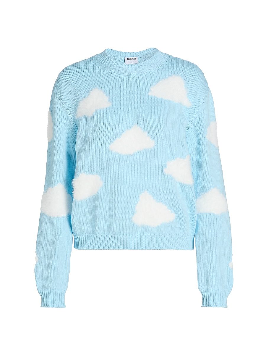 Women's Cloud Cotton-Blend Sweater - Only One Colour - Size 14