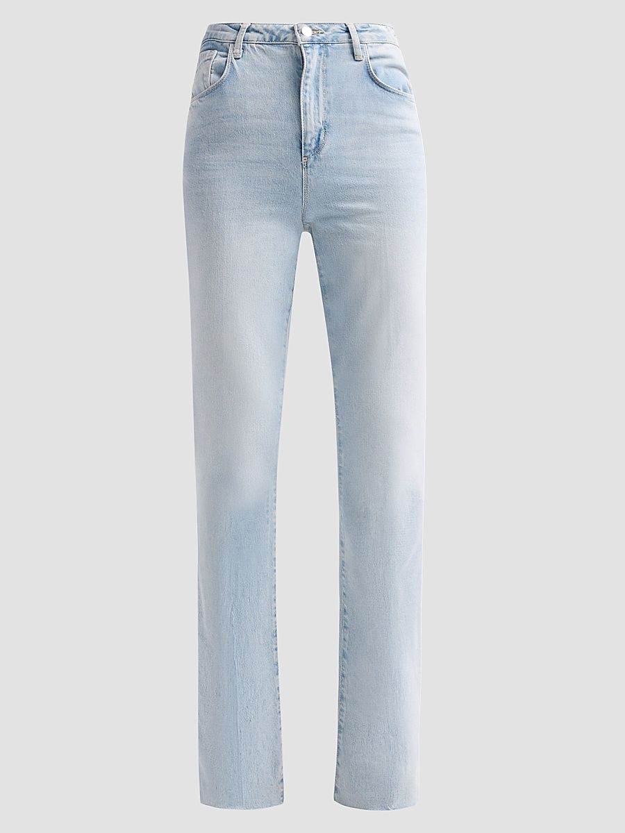 Women's Ruth High-Rise Straight-Leg Jeans - Cabo - Size 32