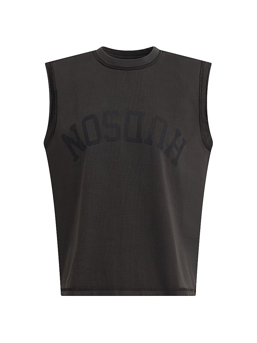 Men's Leo Cut-Off Tank - Dusk Black - Size XXL