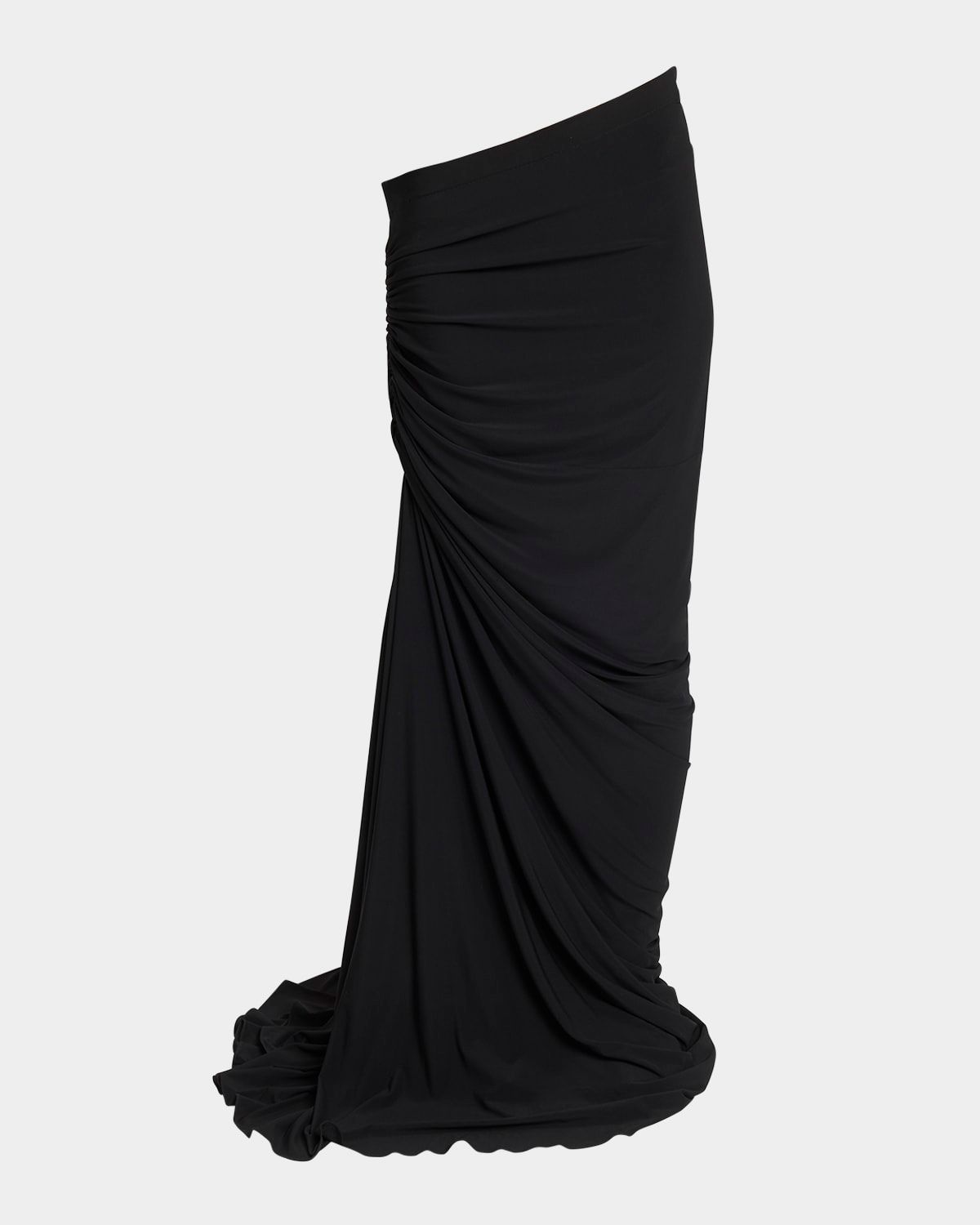 Ruched Long Skirt
