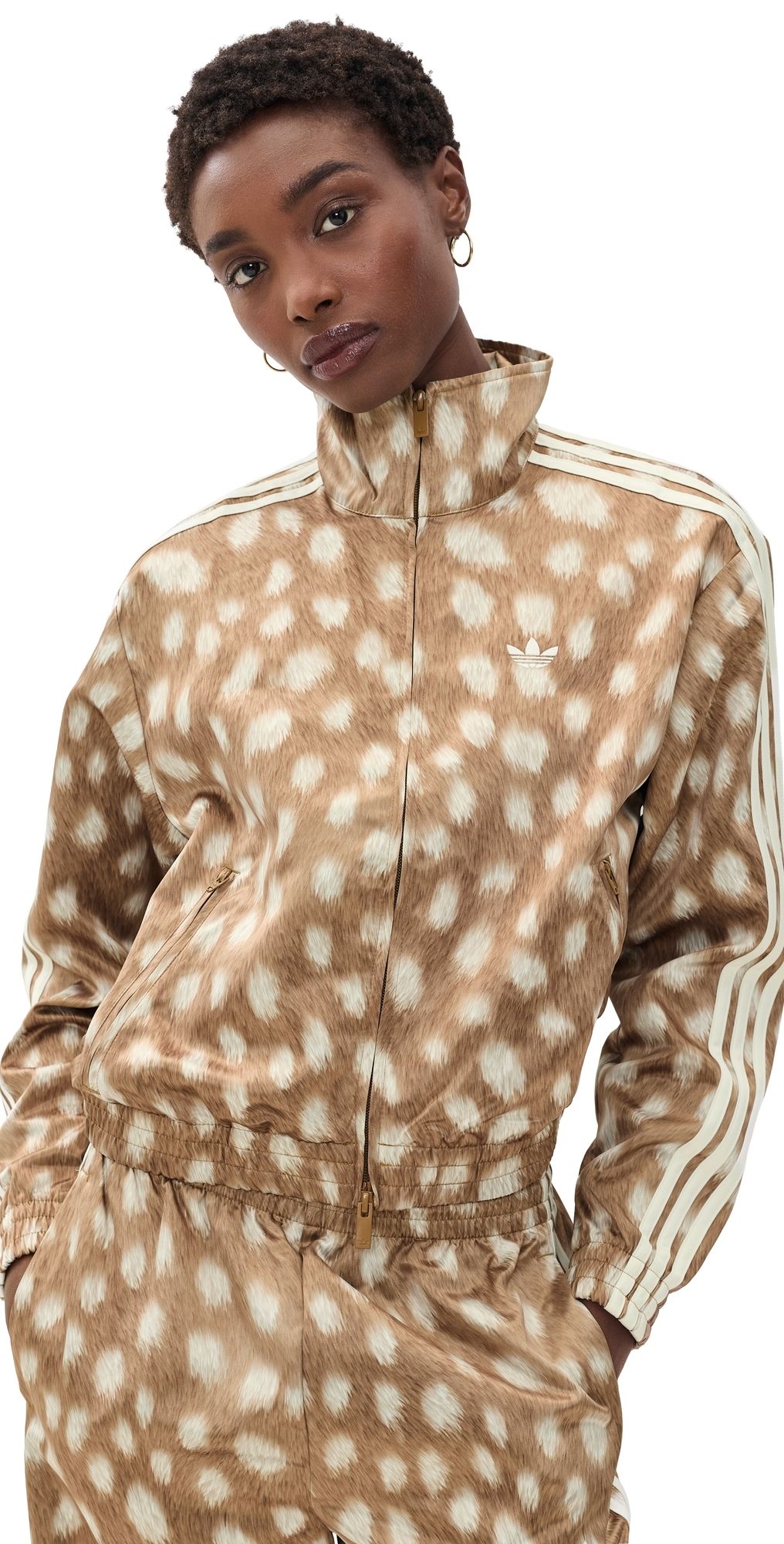 adidas AOP Track Top Brown Desert XL