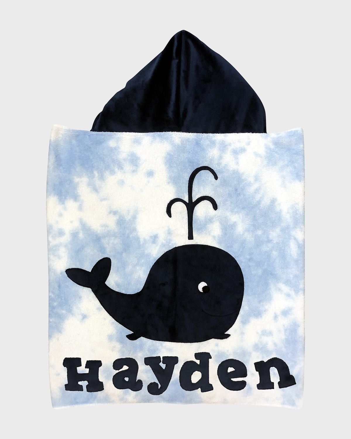 Boy & apos;s Whale Towel, Personalized