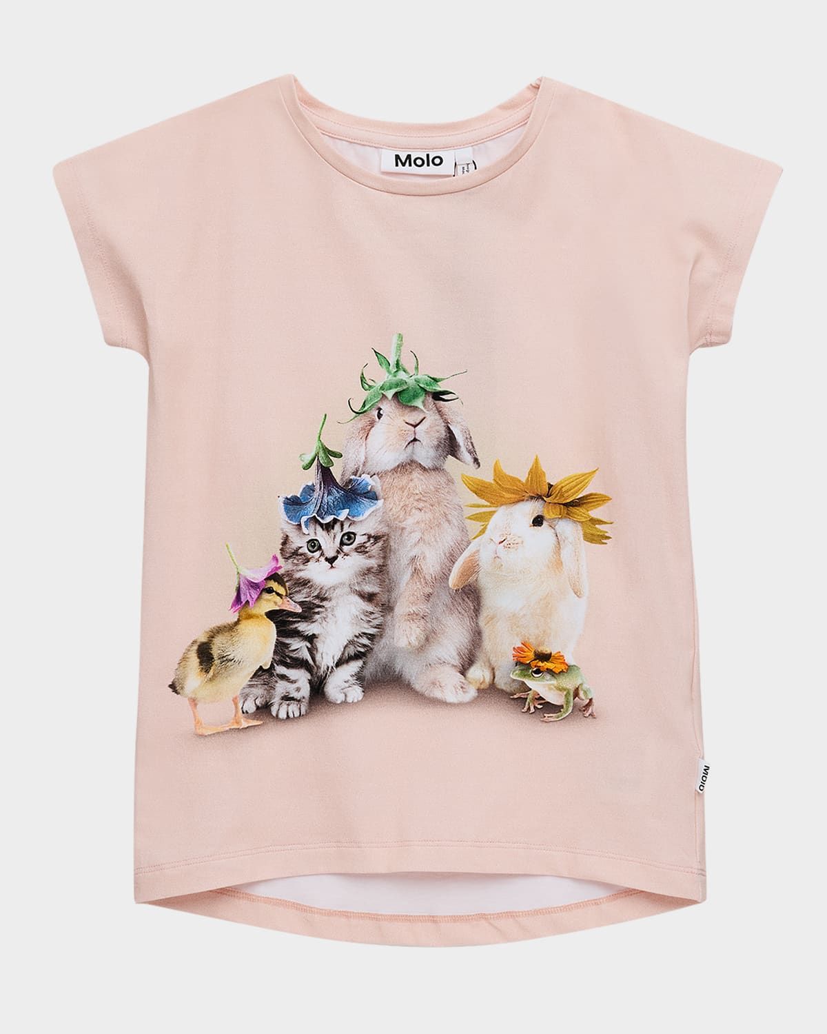 Girl & apos;s Ragnhilde Printed Short-Sleeve Cotton T-Shirt