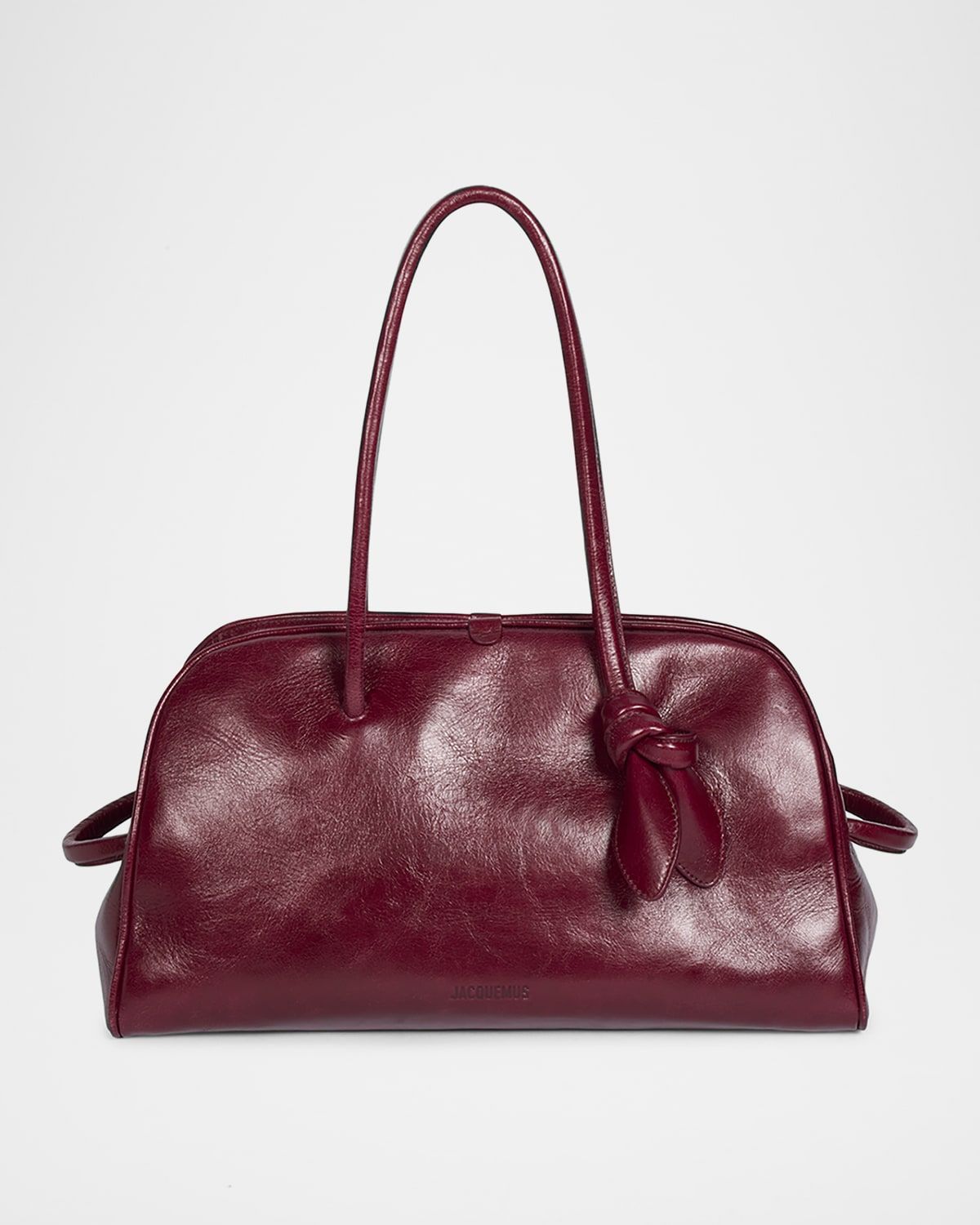 Le Turismo Leather Top Handle Bowling Bag