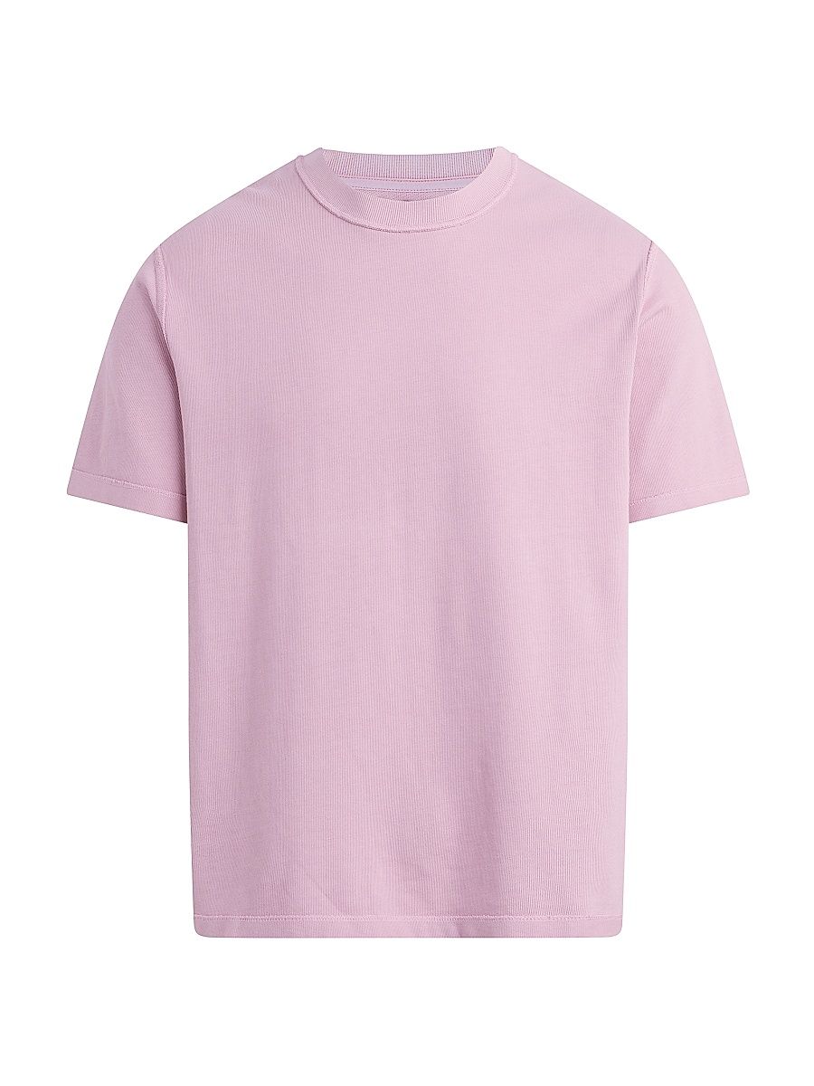 Men's Heavyweight Cotton T-Shirt - Pale Rosewood - Size XXL