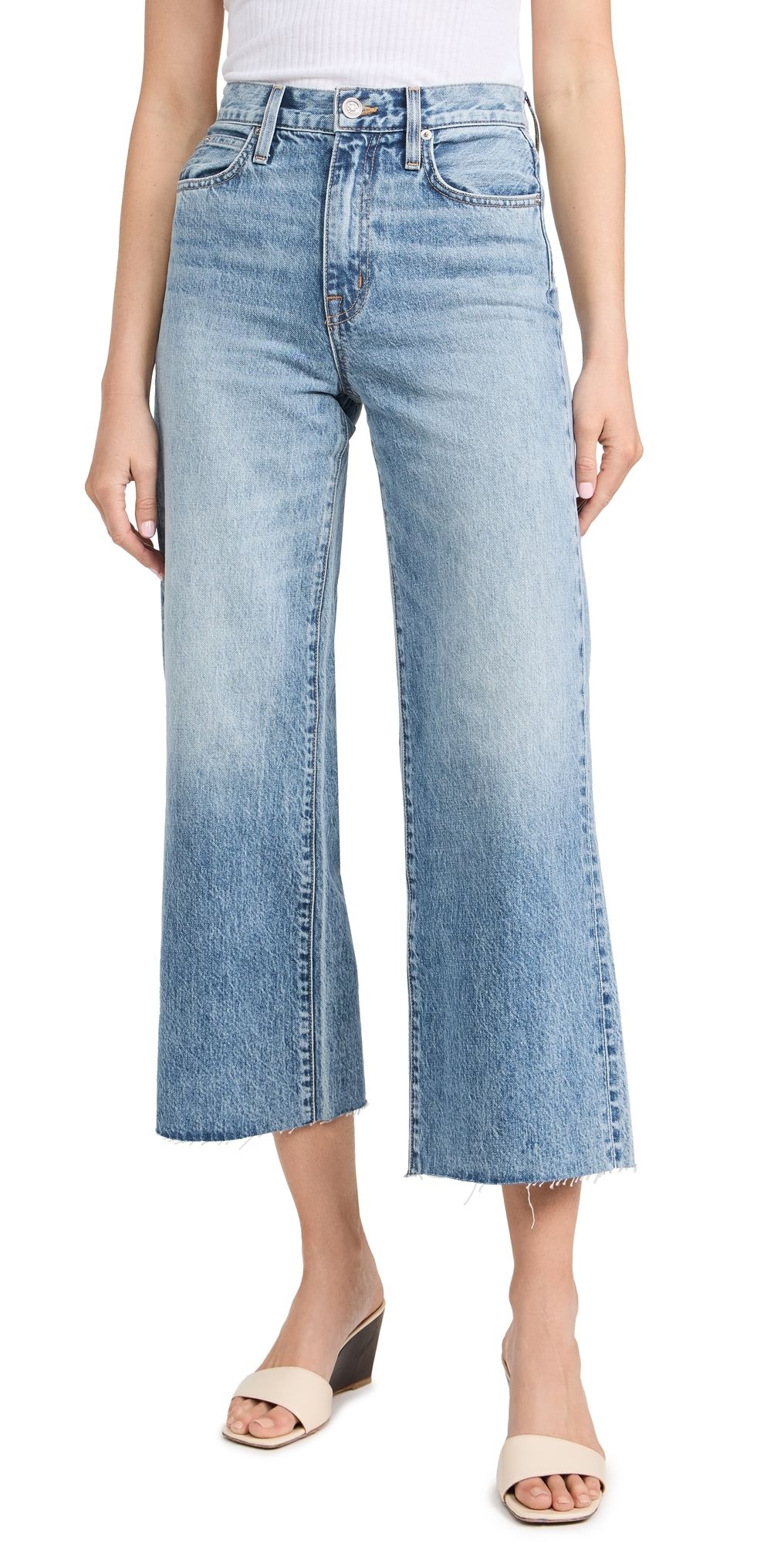 SLVRLAKE Grace Crop Jeans Lightning Strikes 30