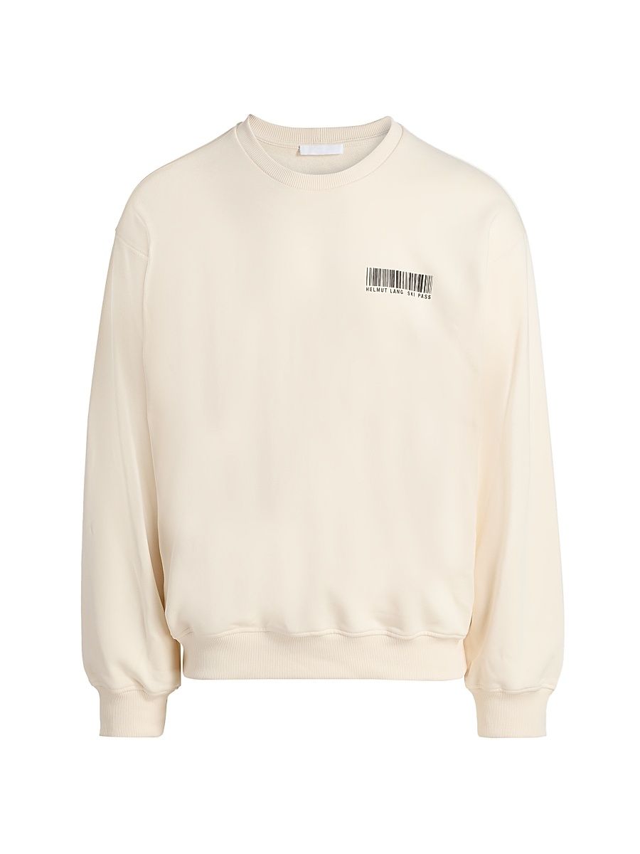 Men's Ski Schedule Crewneck Sweatshirt - Winter White - Size XXL