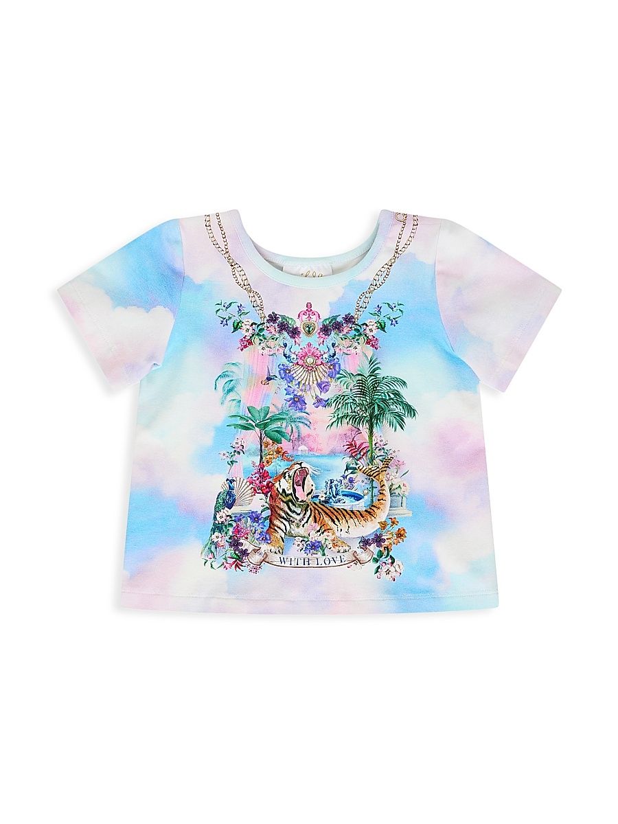 Baby Girl's Spirit Of Santa Maria Tie-Dye T-Shirt - Spirit Of Santa Maria - Size 6 Months