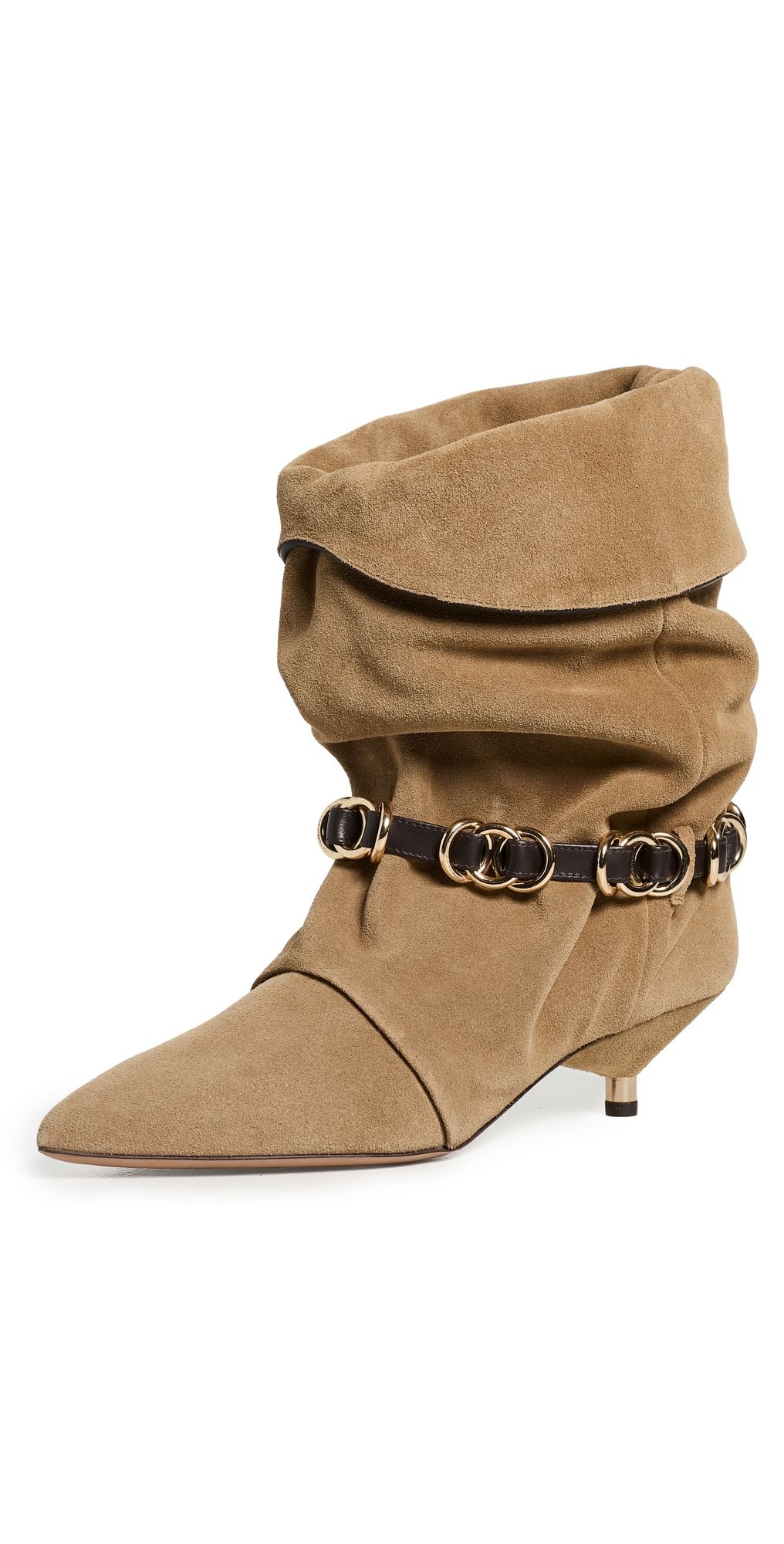 Isabel Marant Edrik Ring Boots Taupe 38