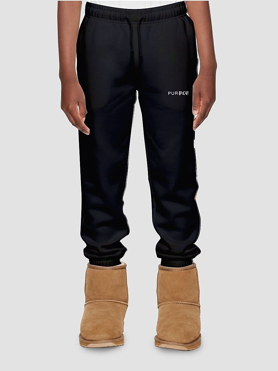Little Boy's & Boy's Fleece Jogger Sweatpants - Black - Size 4