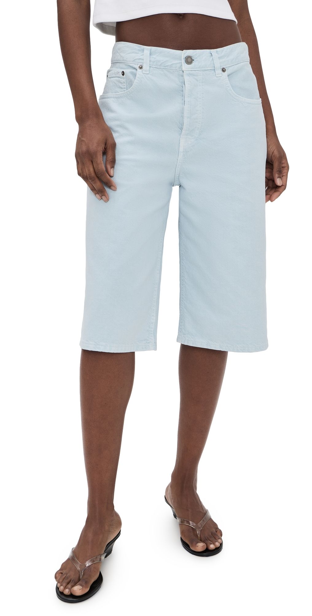 HAIKURE New Becky Twill 45 Shorts Sky 30