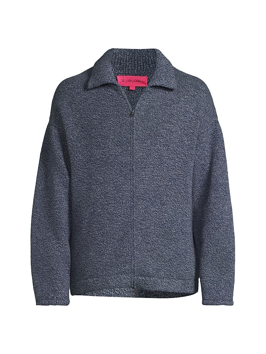 Men's Hunter Marl Zip Jacket - Storm Twist - Size XL