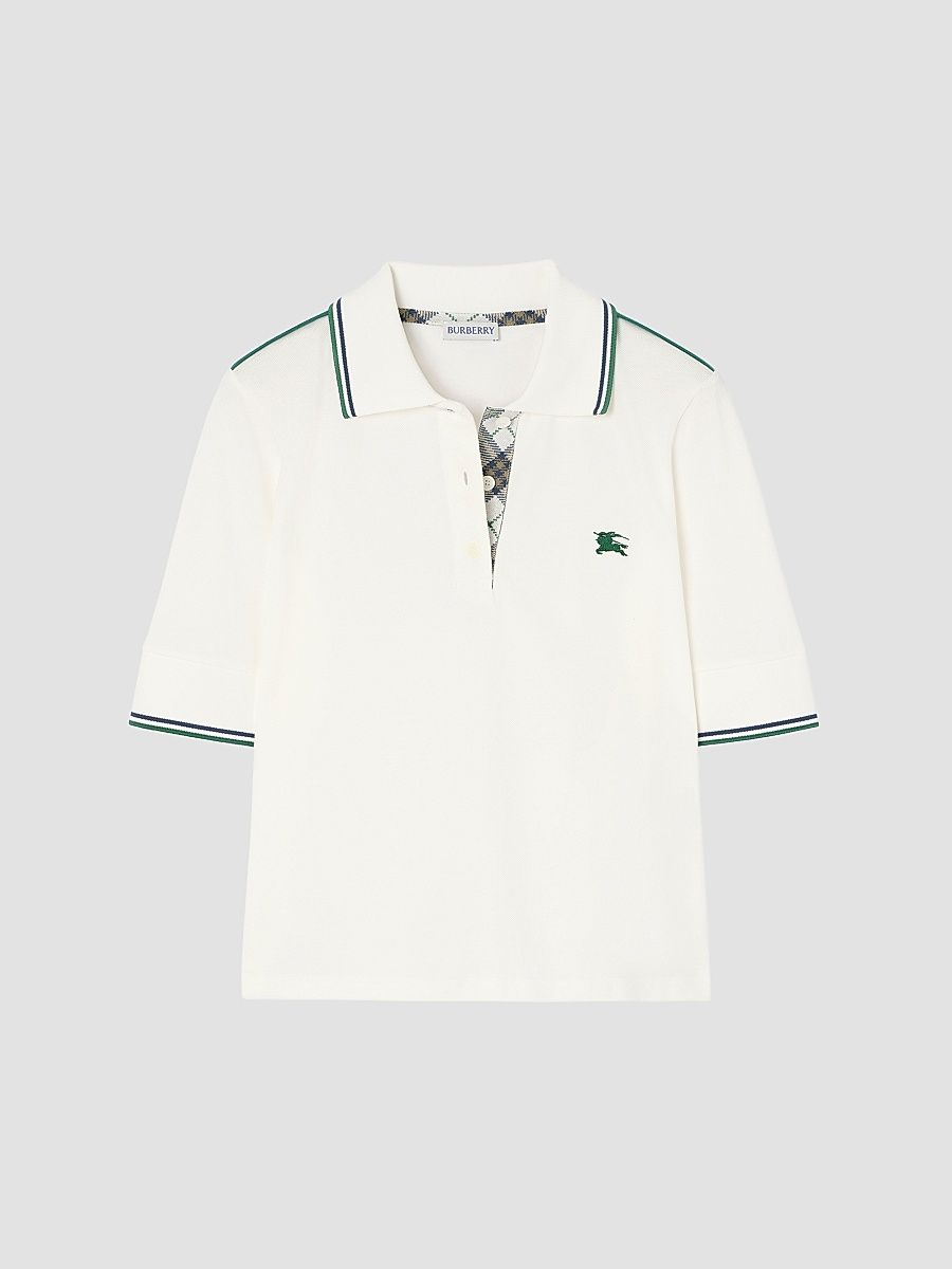 Women's Billie Sporty Polo Shirt - Chalk - Size XXS