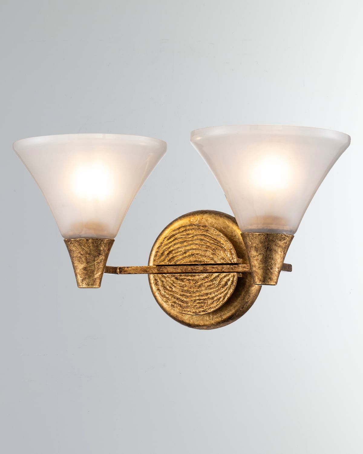 Lemoine 2-Light Bath Bar - 16"