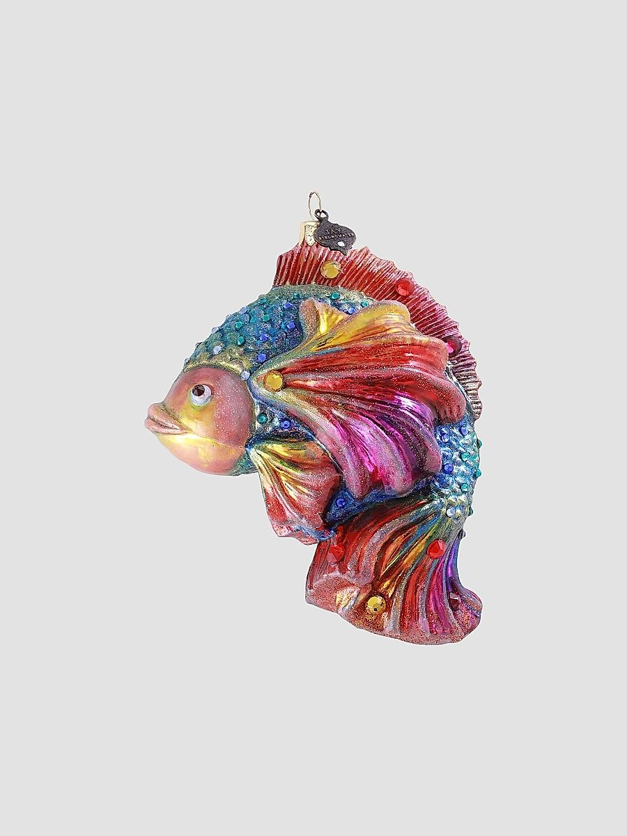 Coastal Fish Christmas Ornament