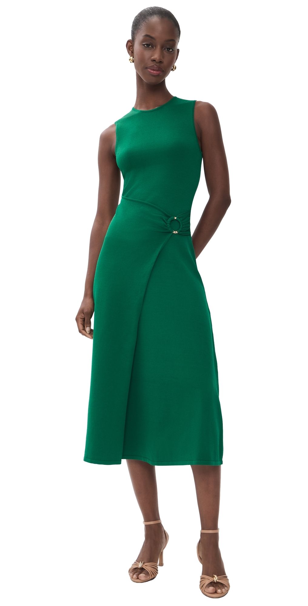 Shoshanna Janey Dress Green XS