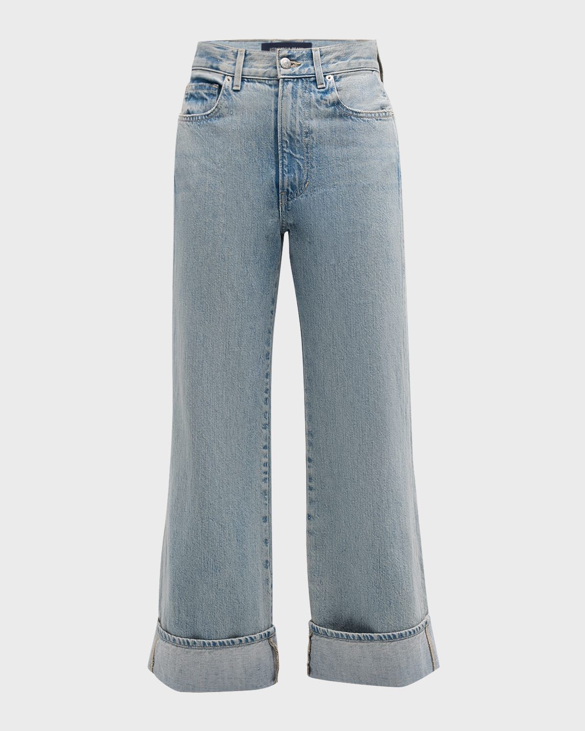 Taylor Cropped Wide-Leg Jeans