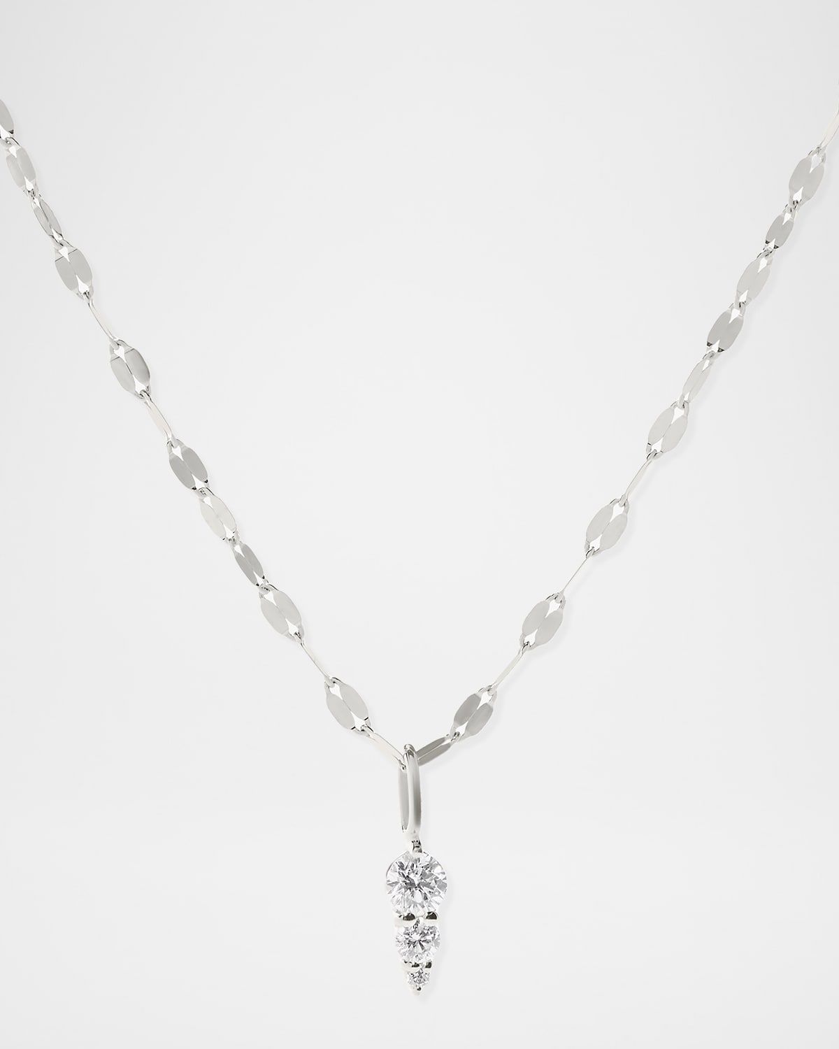 14K Diamond Spike Pendant Necklace