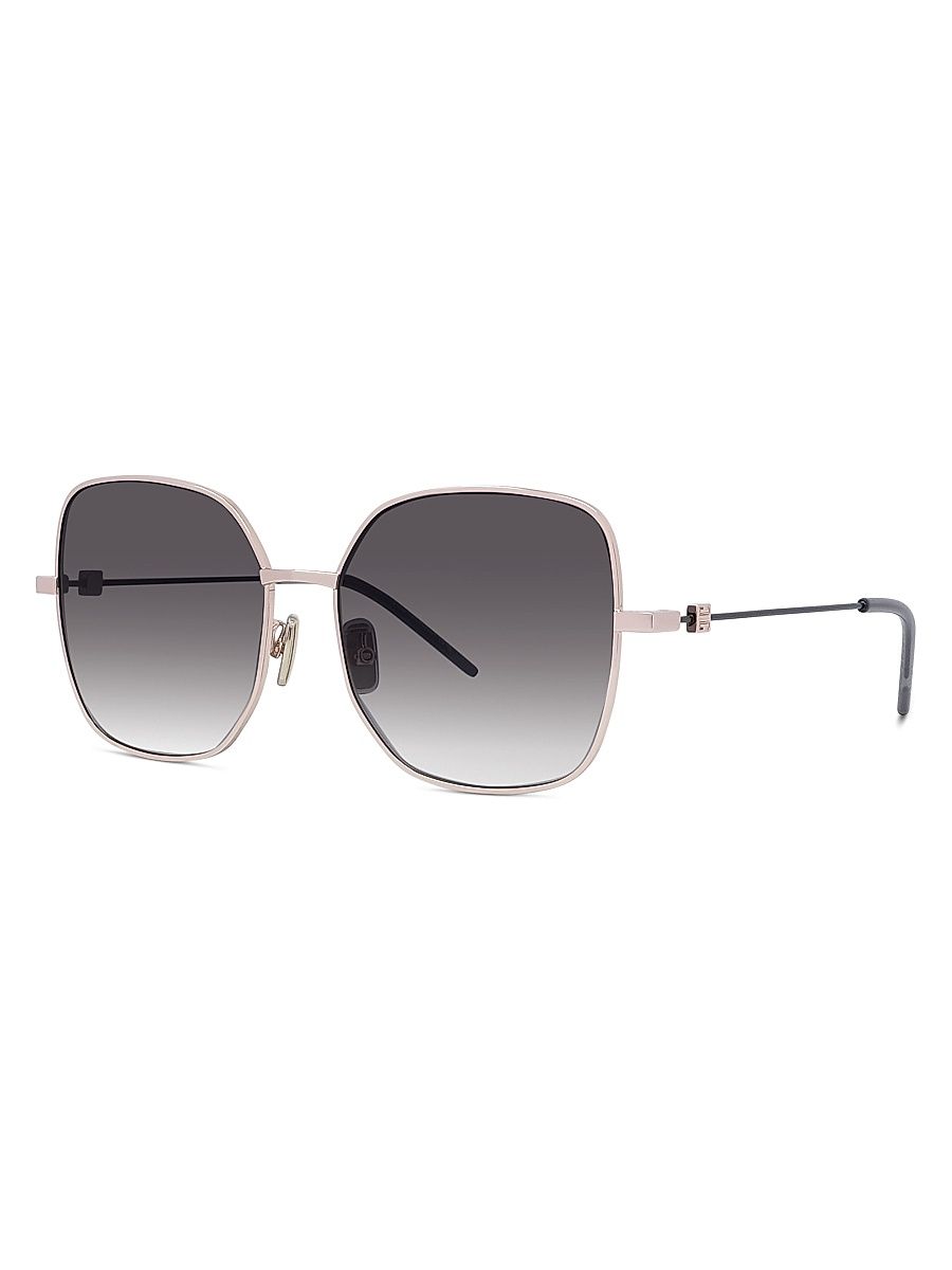 Women's GV Speed 58MM Square Sunglasses - Shiny Rose Gold