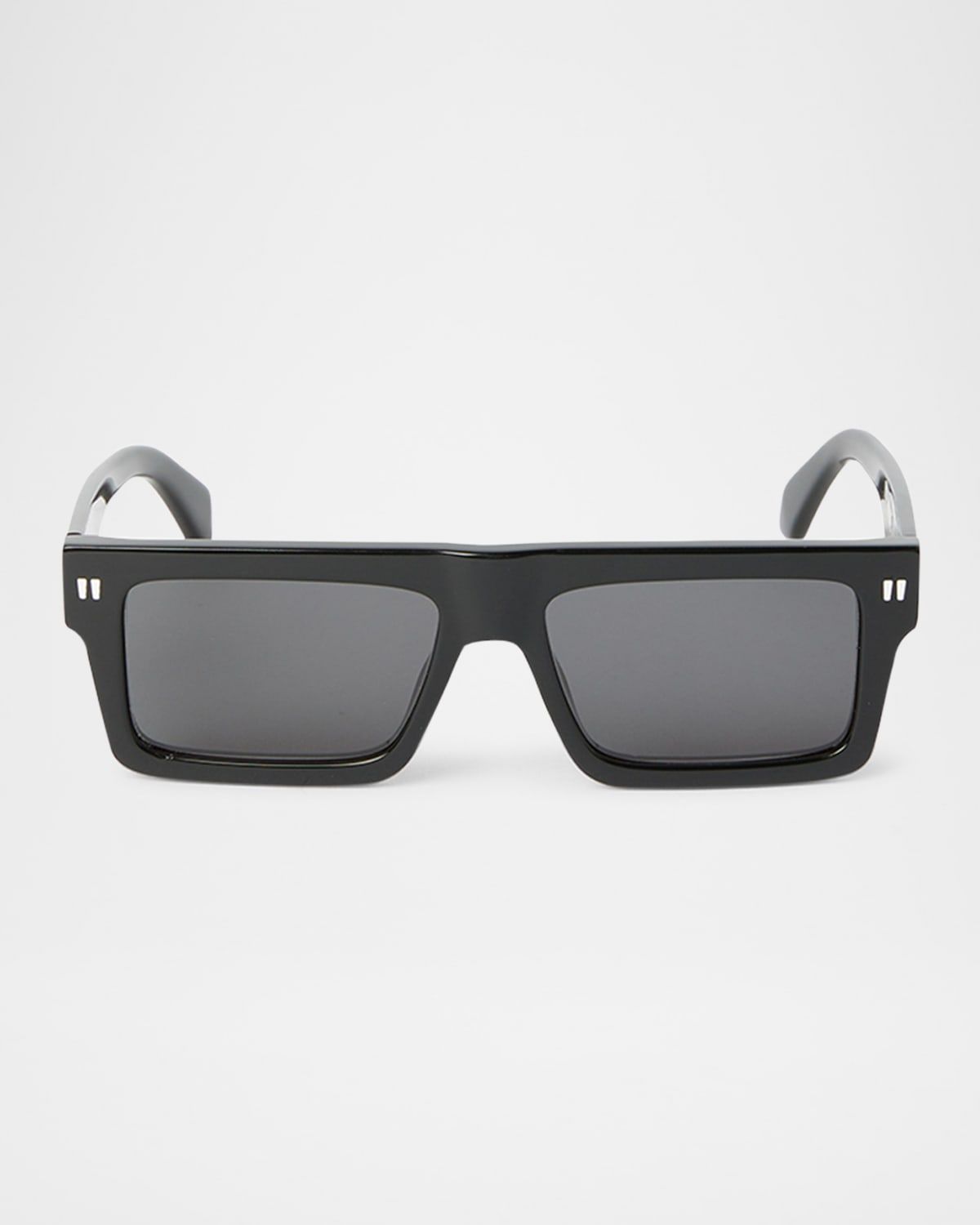 Chandler Logo Rectangle Sunglasses
