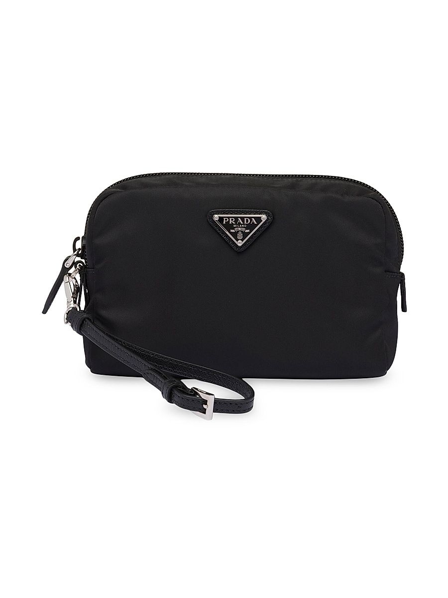 Women's Re-Nylon Pouch - Black