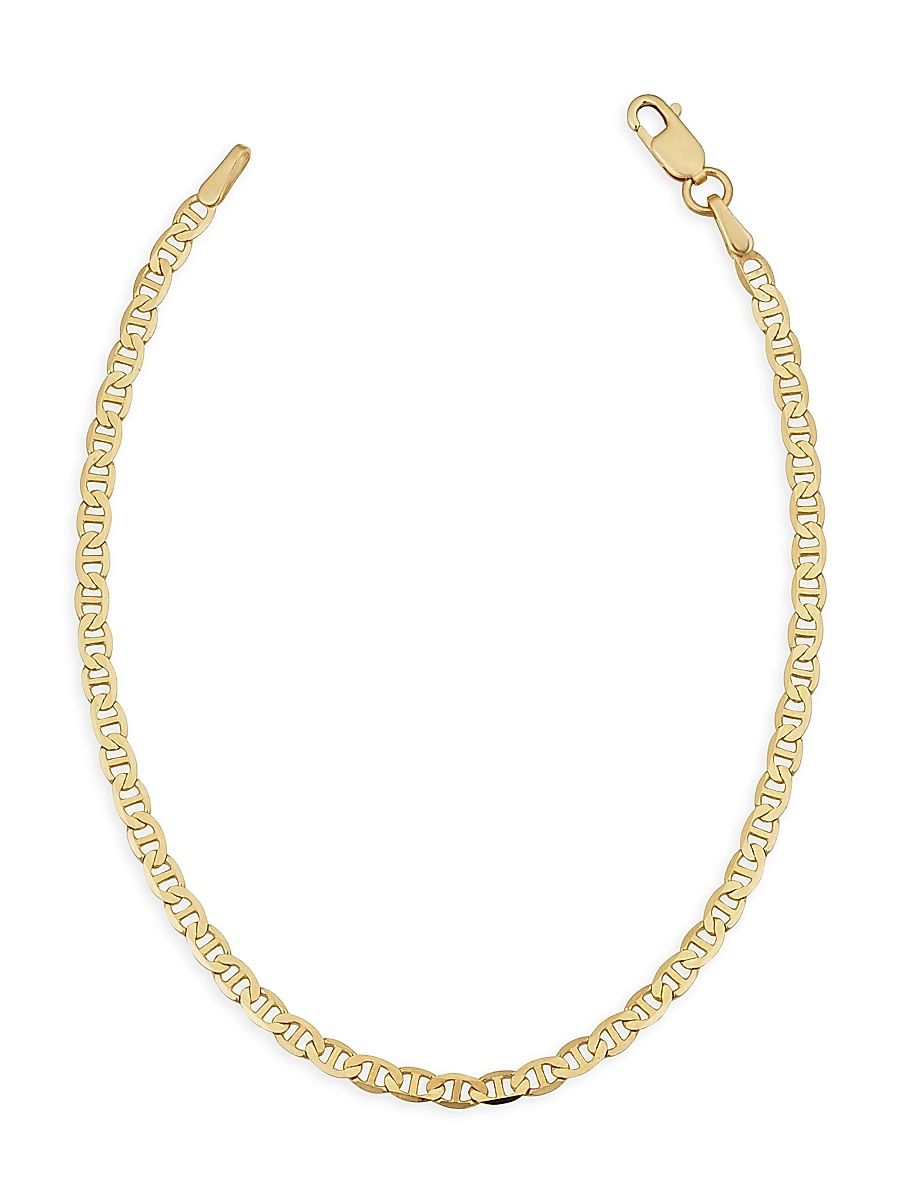 Women's 14K Yellow Gold Mystic Mariner Anklet - Yellow Gold