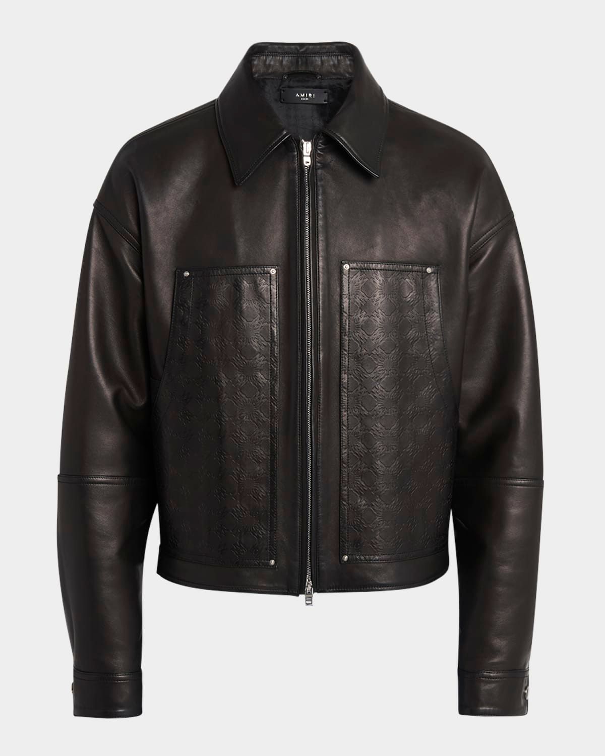 Men & apos;s MA Quad Leather Work Jacket