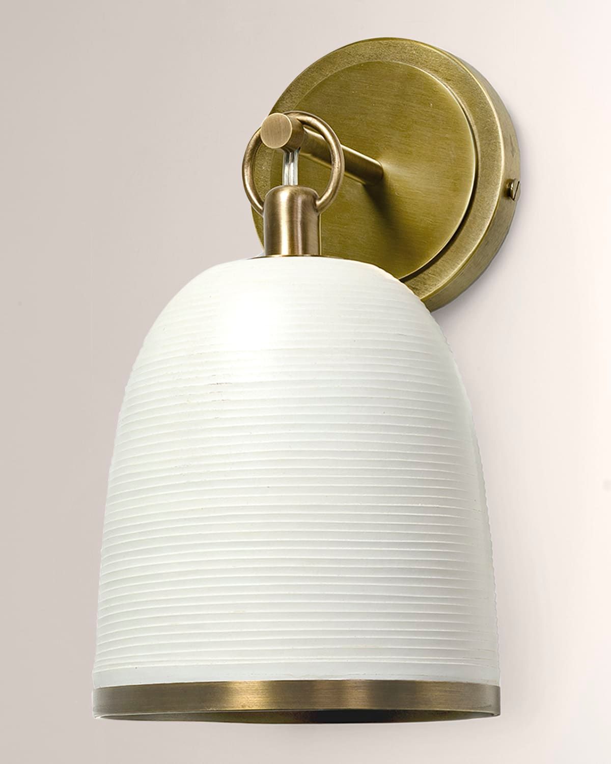 Rivoli Leather Sconce