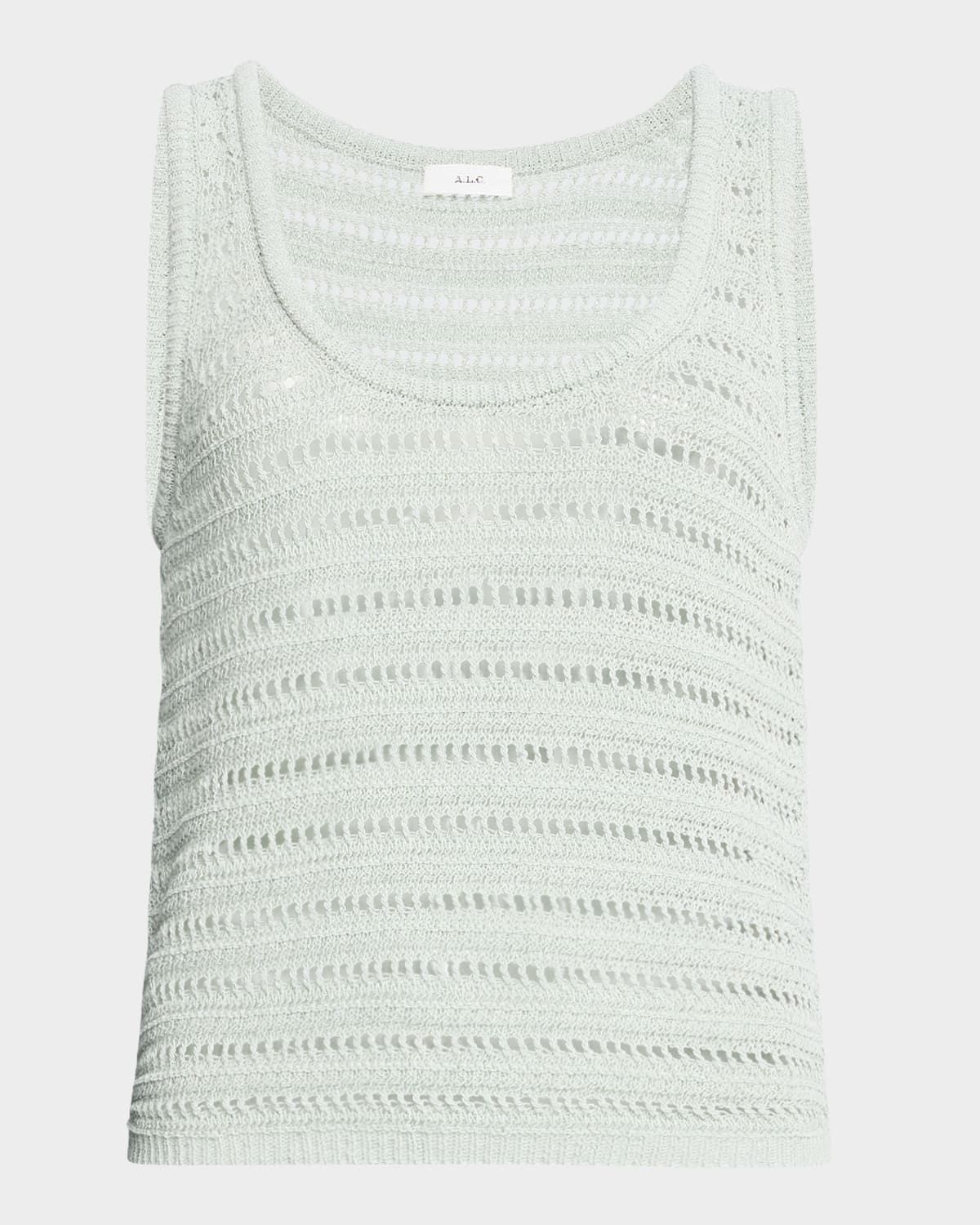 Kira Knit Scoop-Neck Tank Top