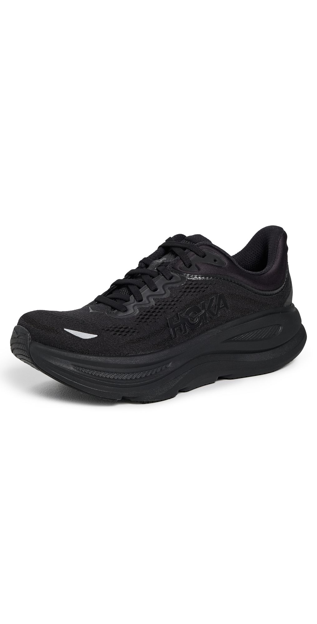 HOKA Bondi 9 Sneakers Black/Black 10.5