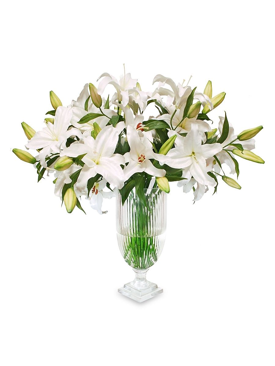 Everyday Stripe Cut VaseLily Casablanca
