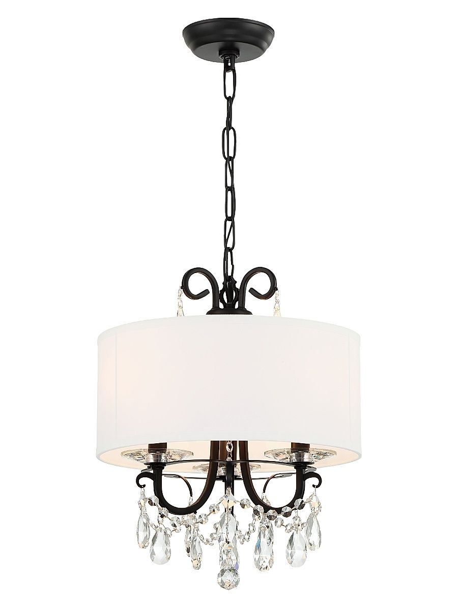 Othello 3-Light Ceiling Mount - Matte Black